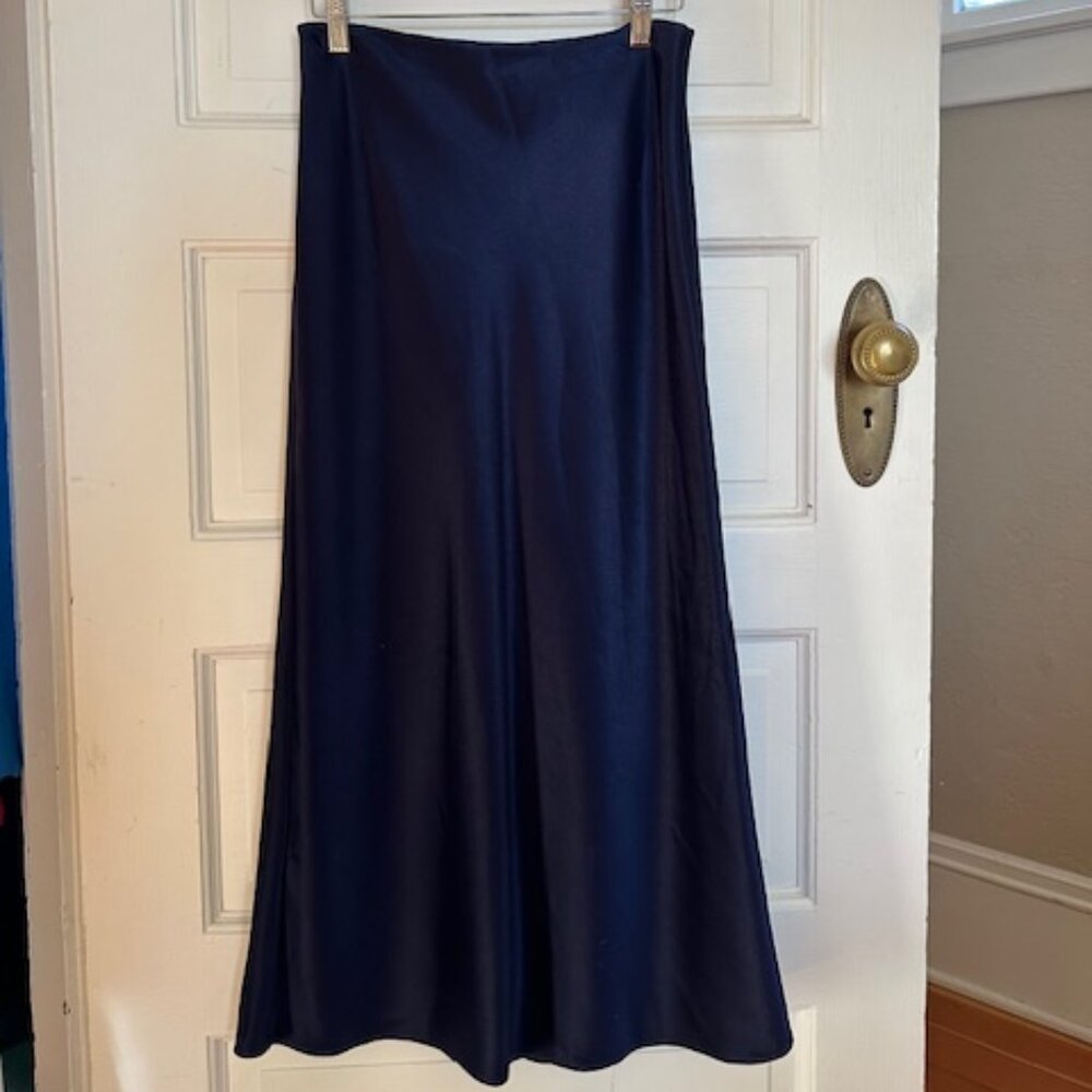Alice + Olivia Mid length skirt midnight blue 6